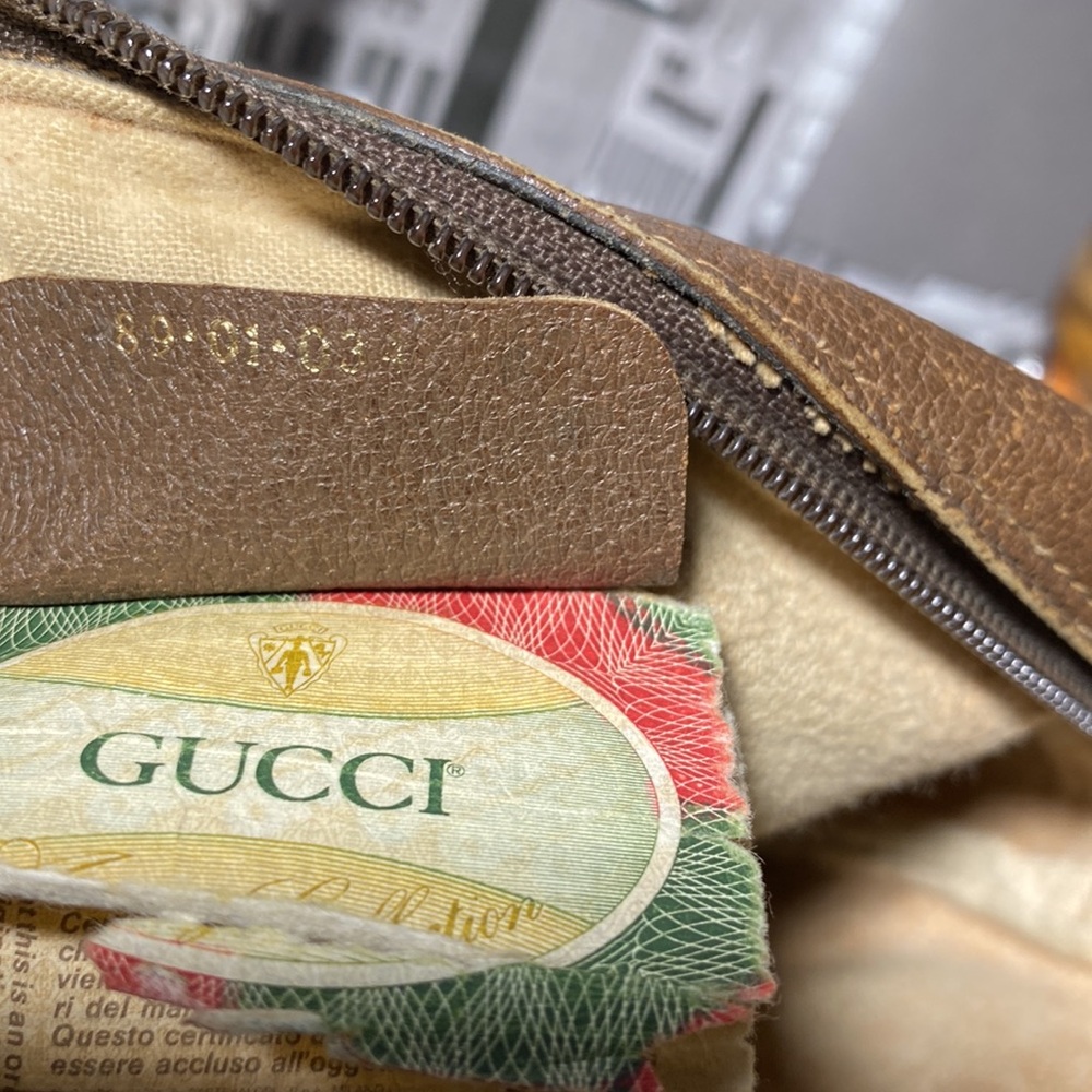Authentic Rare Gucci Sherry Line GG Bag - Picture 10 of 16